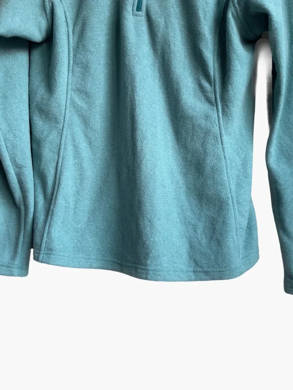 The North Face Glacier 1/4 Zip Fleece Harbor Blue Heather NWT M